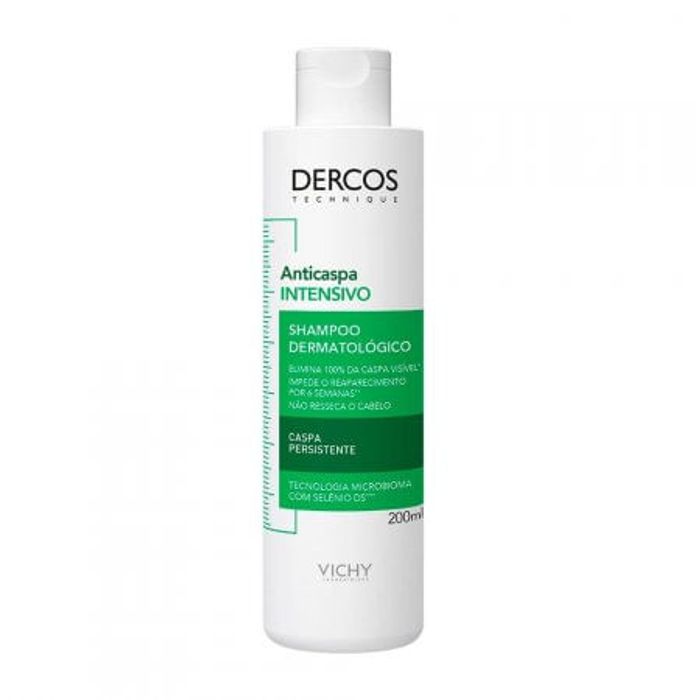 Dercos Intensivo Shampoo Anticaspa 200mL - Imagem 1