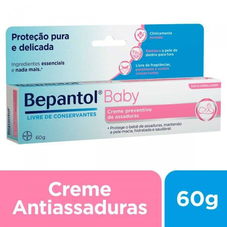 Bepantol Baby creme contra assaduras 60g - Imagem 1