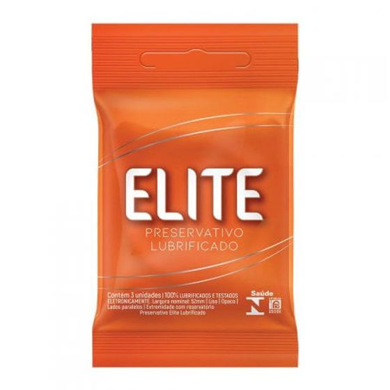 Preservativo Blowtex Elite 3 Unidades - Imagem 1