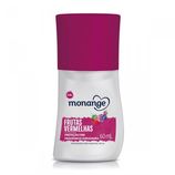 Desodorante Feminino Monange Hidratação Nutritiva frutas vermelhas, roll-on, 1 unidade com 60mL
