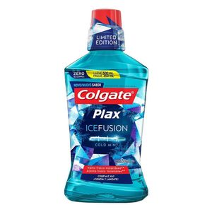 Enxaguante Bucal Colgate Plax Ice Fusion Cold Mint Leve 500ml Pague 300ml