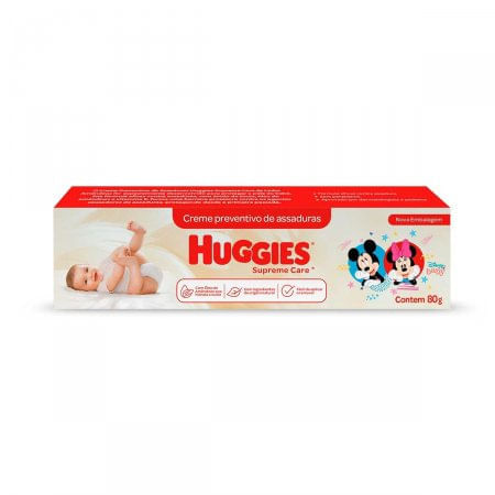 Huggies Supreme Care Creme contra Assaduras 80G - Imagem 1