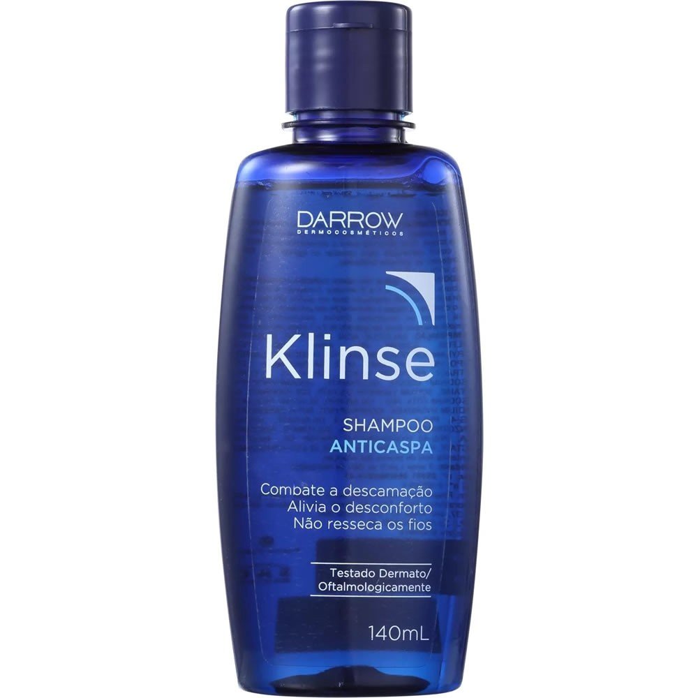 Klinse Shampoo Anticaspa 140mL - Imagem 1