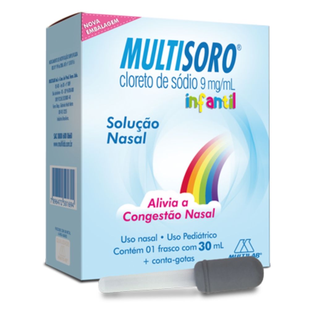 Multisoro Infantil 9MG/ML Solução nasal - Imagem 1