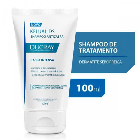 Ducray Kelual DS Shampoo Anticaspa 100mL - Imagem 1