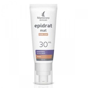 Epidrat Mat Cor Média Hidratante Facial FPS30 40mL