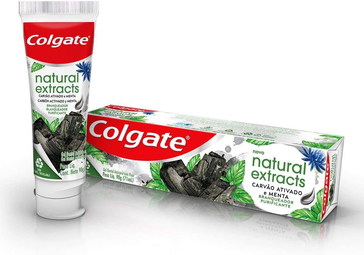 Creme Dental Colgate Natural Extracts Purificante 90g 1 Unidade - Imagem 1