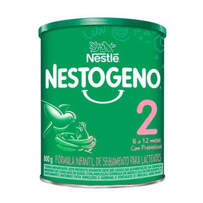 Fórmula Infantil Nestogeno 2 Nestlé 6 a 12 meses 800g - Imagem 1