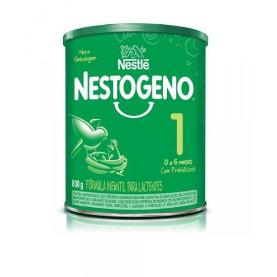 Fórmula Infantil Nestogeno 1 800g - Imagem 1