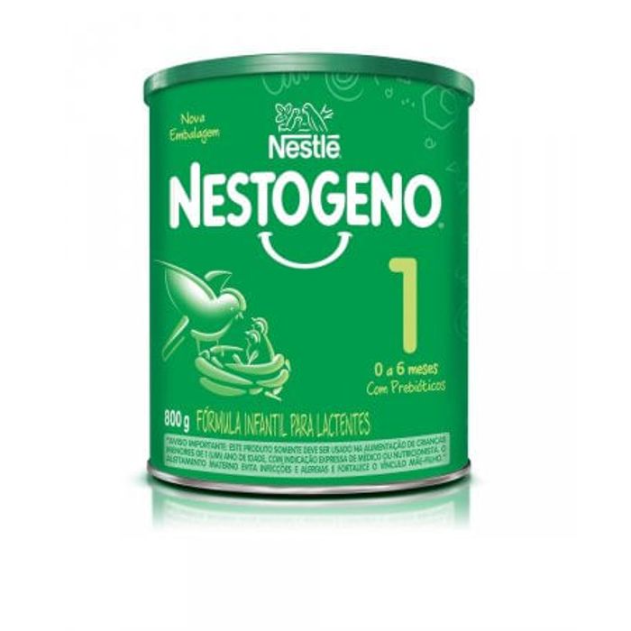 Fórmula Infantil Nestogeno 1 800g - Imagem 1