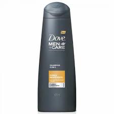 Shampoo 2 Em 1 Dove Men+Care Forca Resistente 400mL - Imagem 1