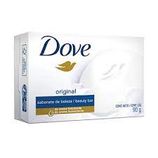 Sabonete Em Barra Dove Original Com 90g Limpa e protege a hidratação natural da pele.