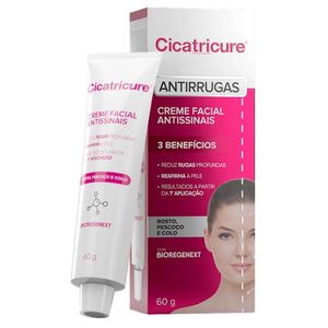 Cicatricure Creme Facial para Rugas 60G
