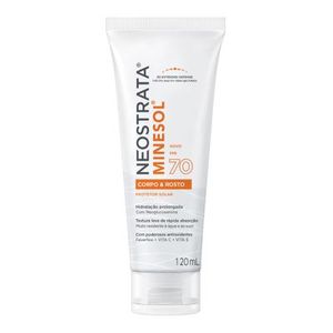 Protetor Solar FPS70 Neostrata Minesol Corpo e Rosto 120mL