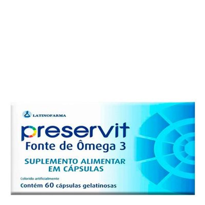 Ômega-3 Preservit 60 Cápsulas - Imagem 1