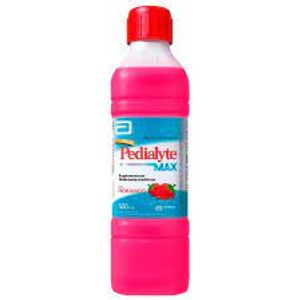 Pedialyte Max Sabor Morango - Frasco com 500mL