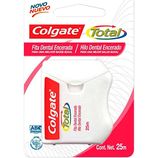 Fita Dental Colgate Total fita dental encerada com 25m