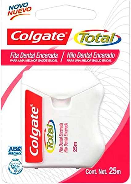 Fita Dental Colgate Total fita dental encerada com 25m - Imagem 1