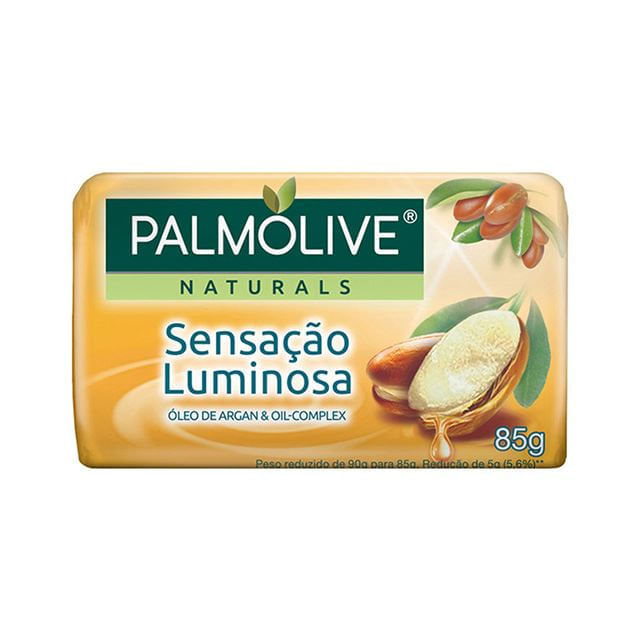 Sabonete Palmolive Naturals sensação luminosa, barra, 1 unidade com 85g - Imagem 1
