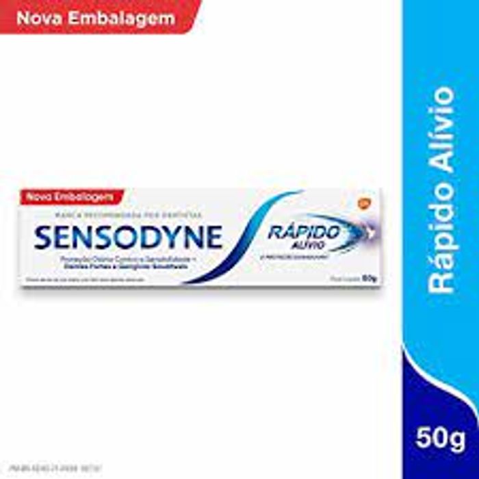 Creme Dental Sensodyne Rapido Alivio 90g - Imagem 1