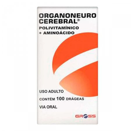 Organoneuro Cerebral 100 Drágeas - Imagem 1