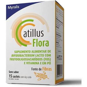 Atillus Flora sem  Sabor 15 Sachês com 6G