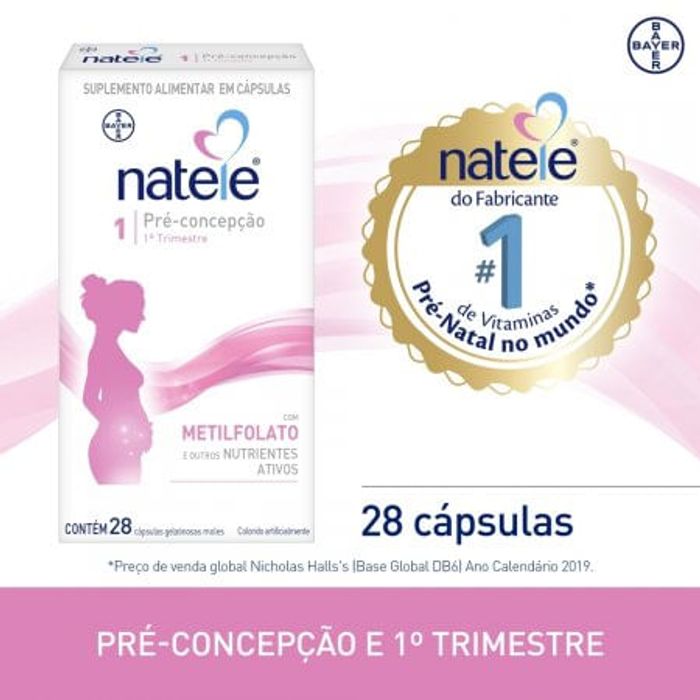 Natele Pré-Concepção 28 Cápsulas - Imagem 1