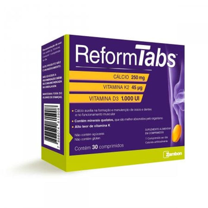 Reform Tabs 30 Comprimidos - Imagem 1