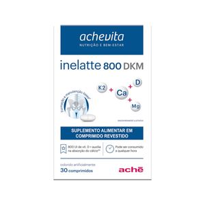 Inelatte Achevita Zero Sabor Capuccino 60 Tabletes