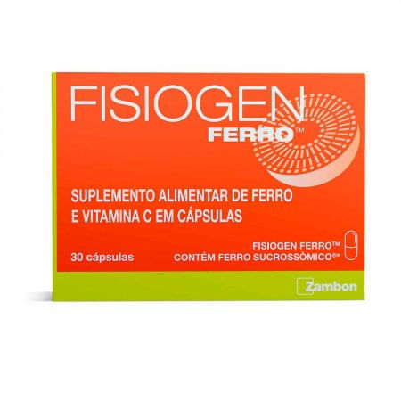 Fisiogen Ferro 30 Cápsulas - Imagem 1