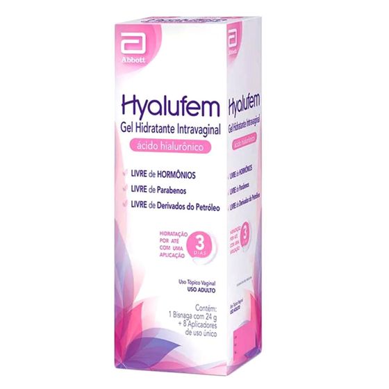 Hyalufem Gel Vaginal 24G + 8 Aplicadores - Imagem 1