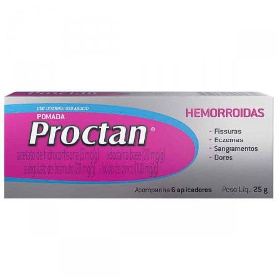 Proctan Pomada para Hemorroidas 25G - Imagem 1
