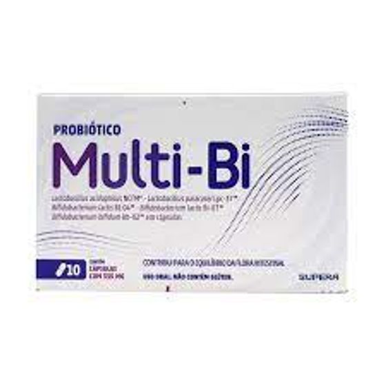 Probiótico Multi-Bi - Caixa com 10 Cápsulas - Imagem 1