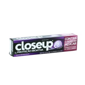Creme Dental Closeup Proteção Bioativa Contra o Ácido do Açúcar 90g