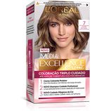 Tintura Loréal Imédia Excellence Louro Natural N° 7