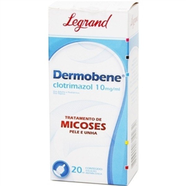 Dermobene 10MG/ML Solução tópica - Frasco com 20 mL - Imagem 1