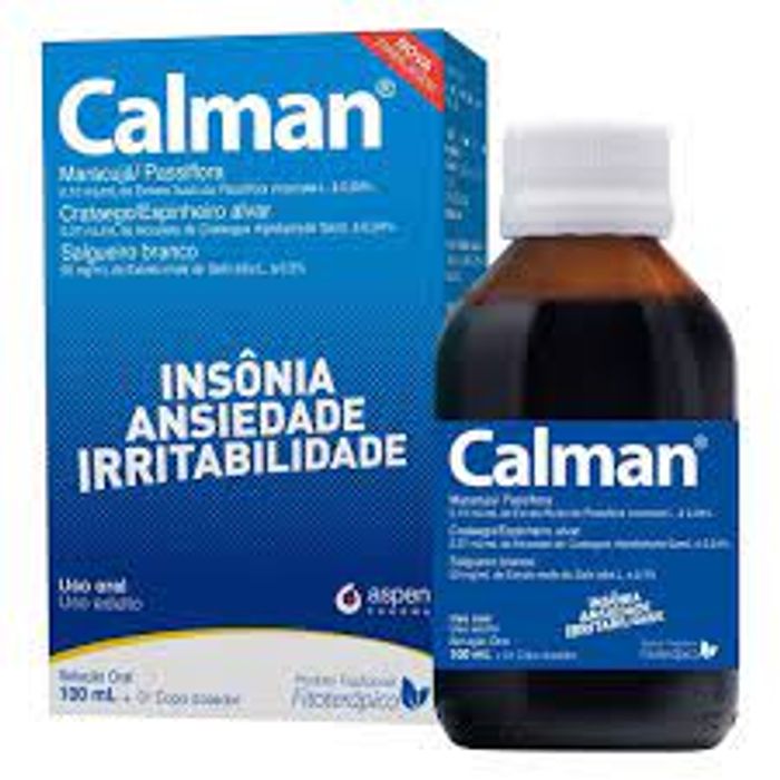 Calman Solução Oral Frasco com 100mL - Imagem 1
