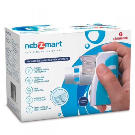Nebulizador Portátil Nebzmart com 1 Unidade - Imagem 1