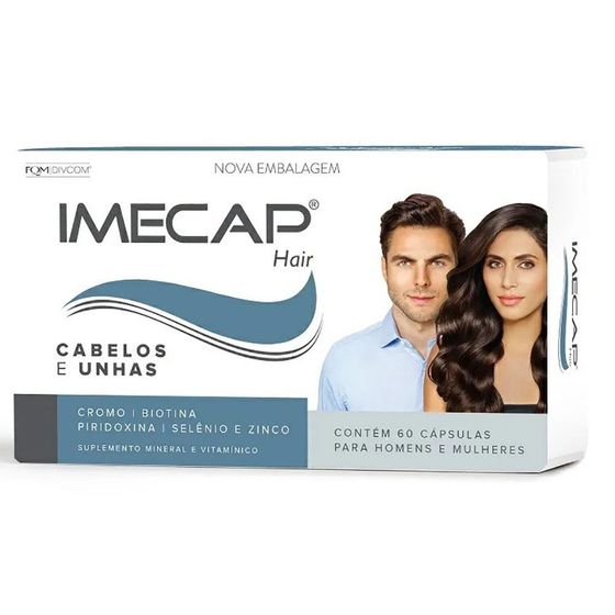 Imecap Hair 60 Cápsulas - Imagem 1
