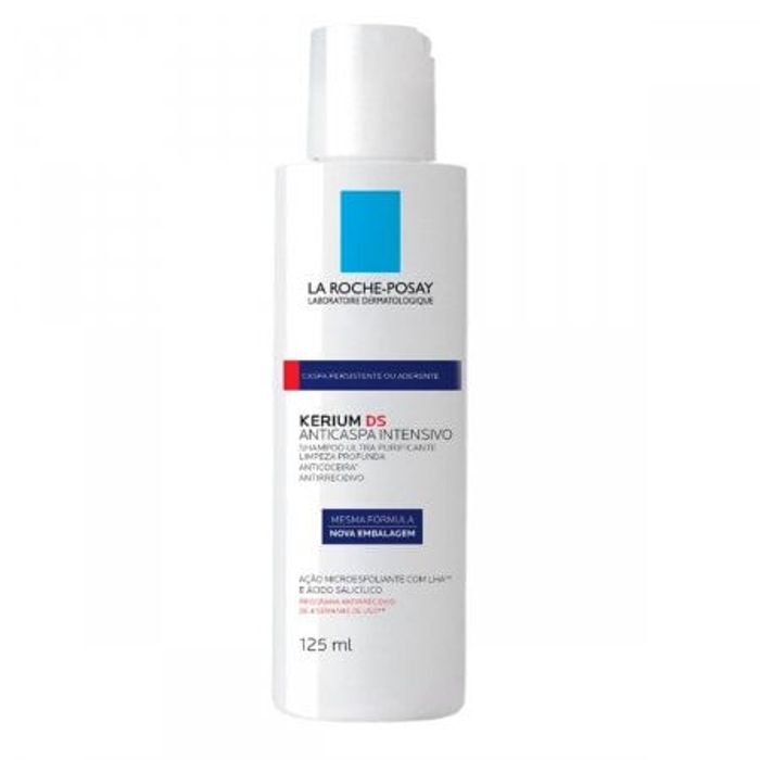 Kerium Ds Intensivo La Roche Posay Shampoo Anticaspa 125Ml - Imagem 1