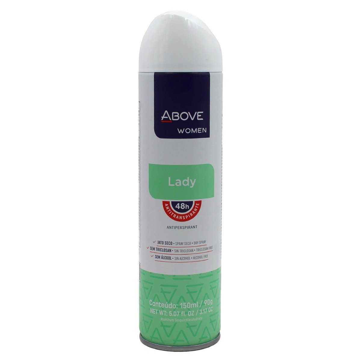 Desodorante Antitranspirante Above Lady Women 150Ml - Imagem 1