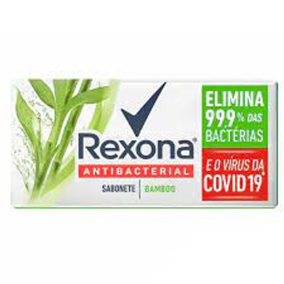 Rexona Antibacterial Bamboo Sabonete Em Barra 84G - Imagem 1
