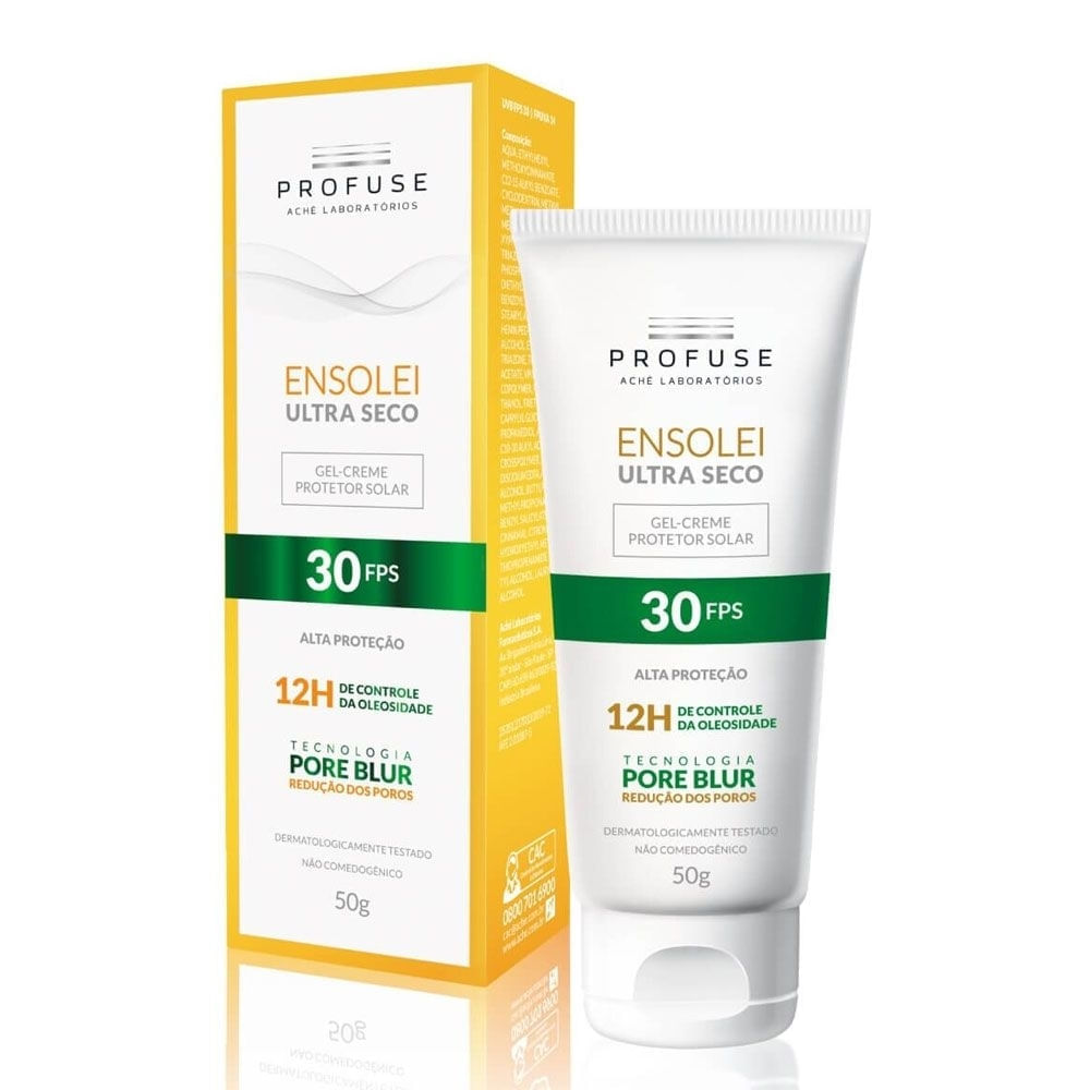 Protetor Solar Fps30 Profuse Ensolei Ultra Seco 50G - Imagem 1