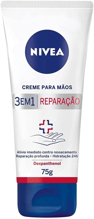 Nivea Creme para Mãos 3 em 1 Reparação 75G - Imagem 1