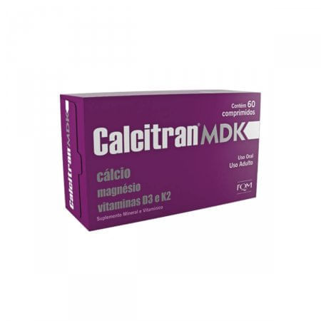 Calcitran MDK 60 Comprimidos - Imagem 1