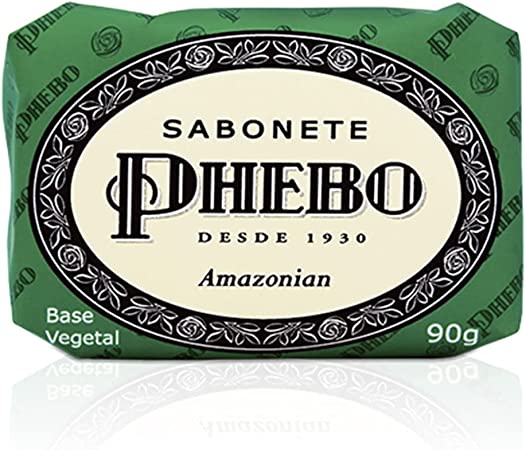 Sabonete Phebo Tradicional Amazonian, Barra, 1 Unidade Com 90G - Imagem 1