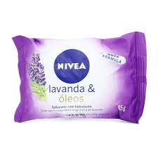 Sabonete Hidratante Nivea Lavanda e Oleos Barra 85g - Imagem 1