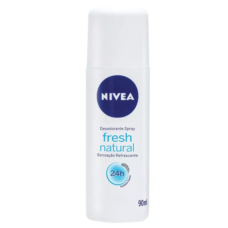 Desodorante Feminino Nivea Fresh Natural Spray Com 90ml - Imagem 1