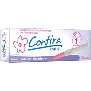 Teste De Gravidez Confira Pratic 1 Unidade