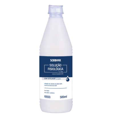 Soro Fisiológico 0,9% Farmax 500mL - Imagem 1